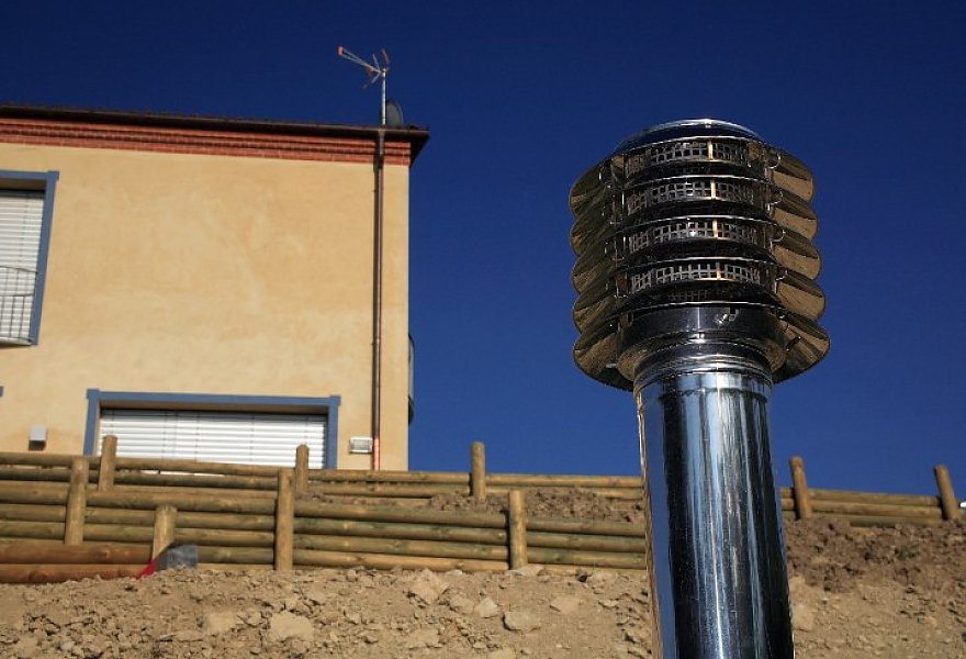 Filterturm für Wohnraumlüftung, Piemont