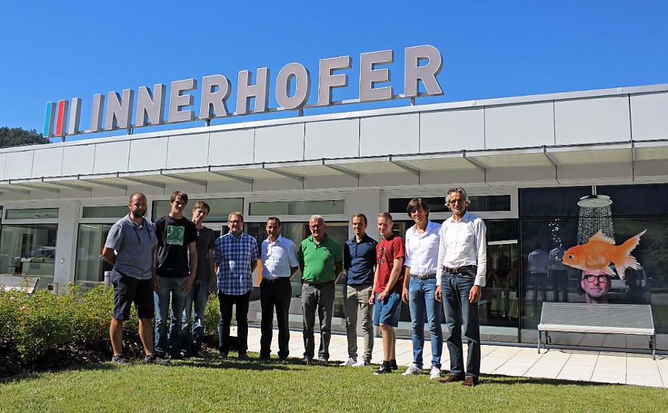 Betriebsbesichtigung Innerhofer in Bruneck Betriebsbesichtigung Innerhofer in Bruneck
